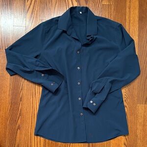 State & Liberty Men's Blue Dress Shirt size Large L